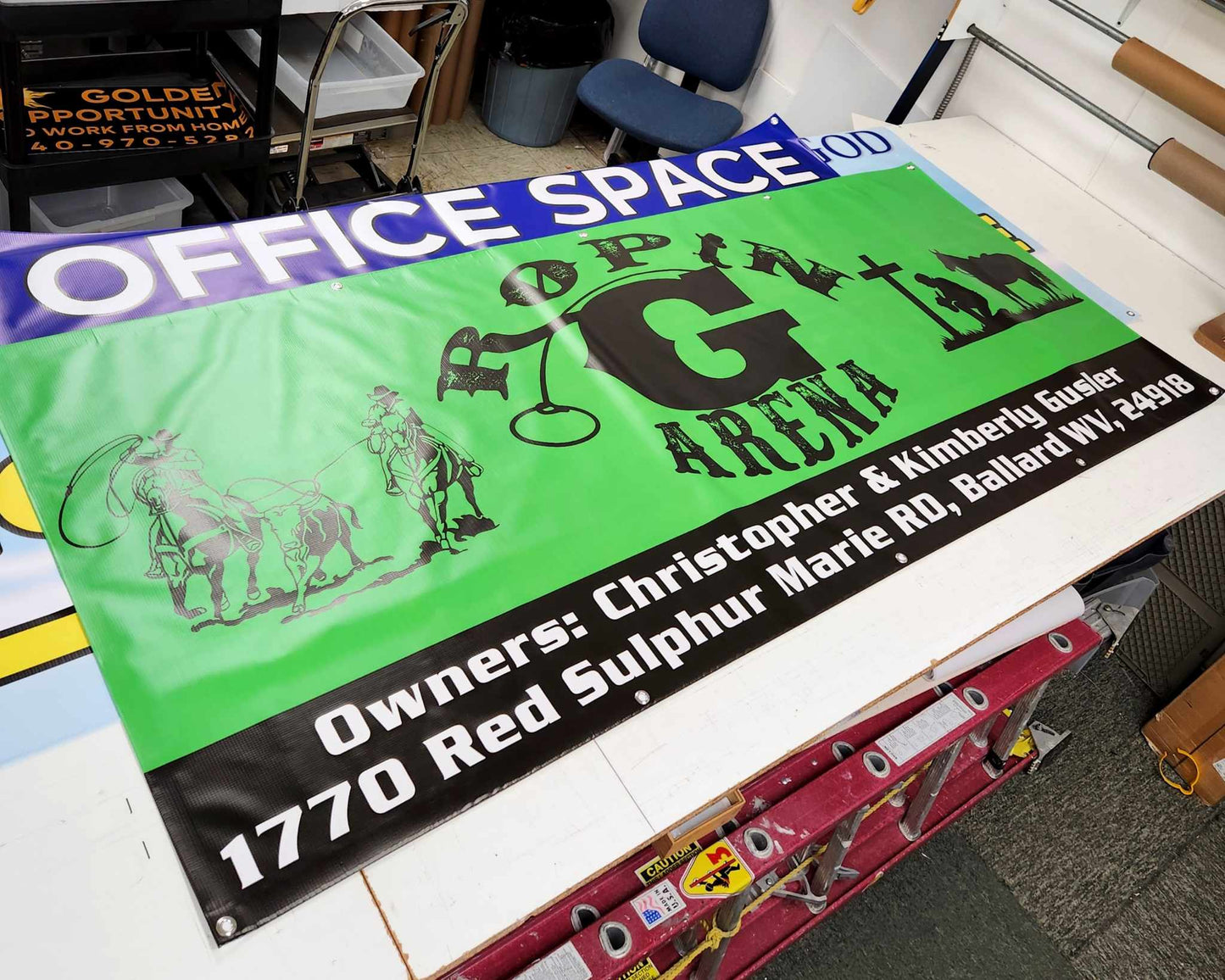 Banners - Custom Banners Made in Tazewell, Virginia - 13 Ounce Full Color Printed Banners