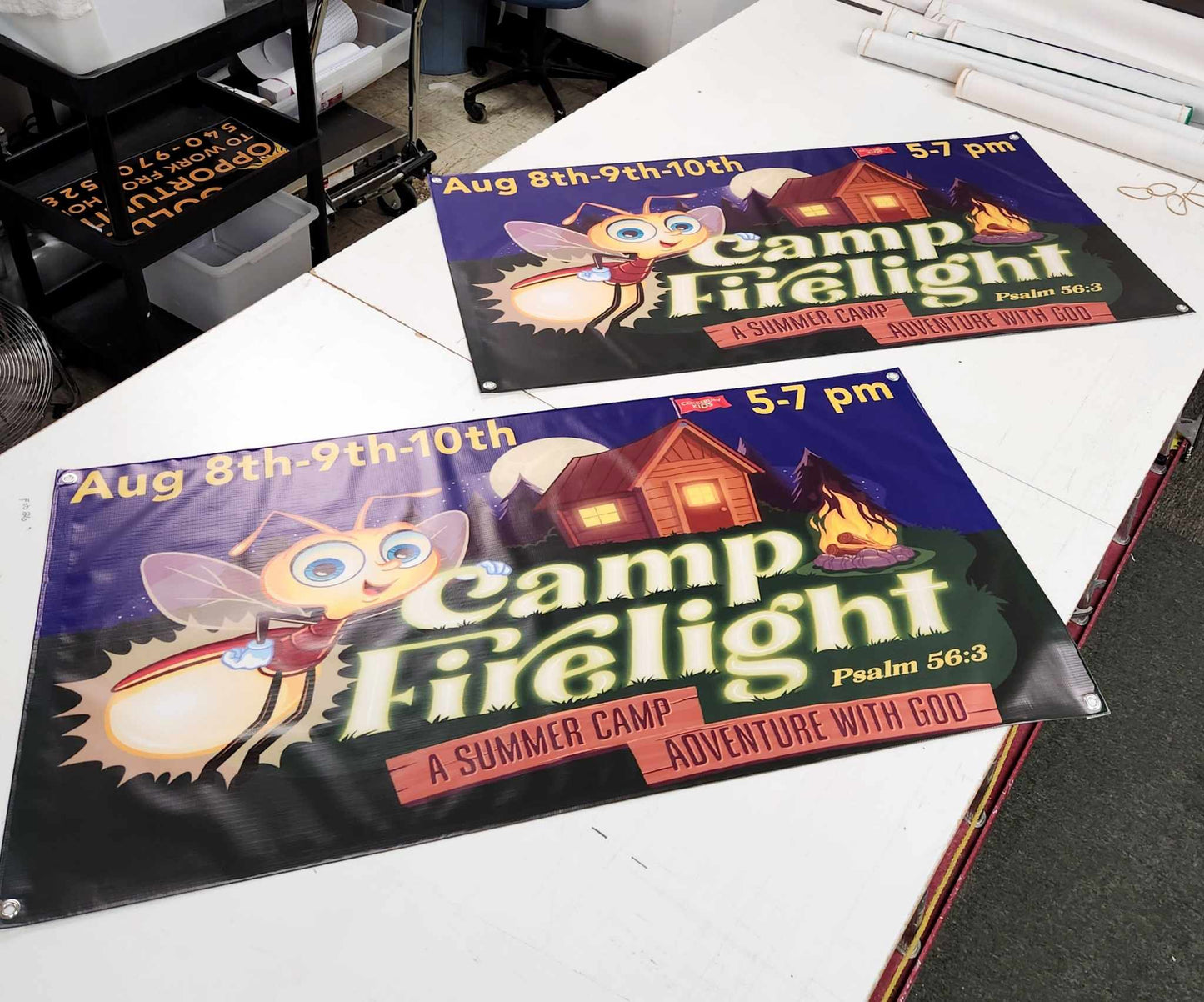 Banners - Custom Banners Made in Tazewell, Virginia - 13 Ounce Full Color Printed Banners