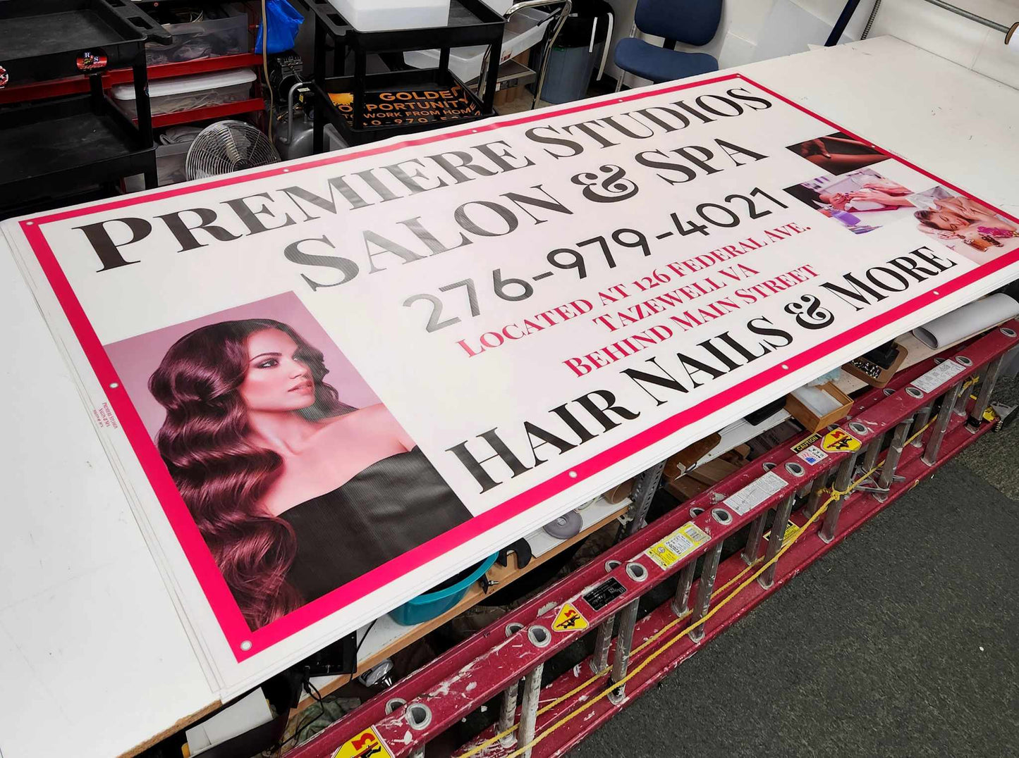 Banners - Custom Banners Made in Tazewell, Virginia - 13 Ounce Full Color Printed Banners
