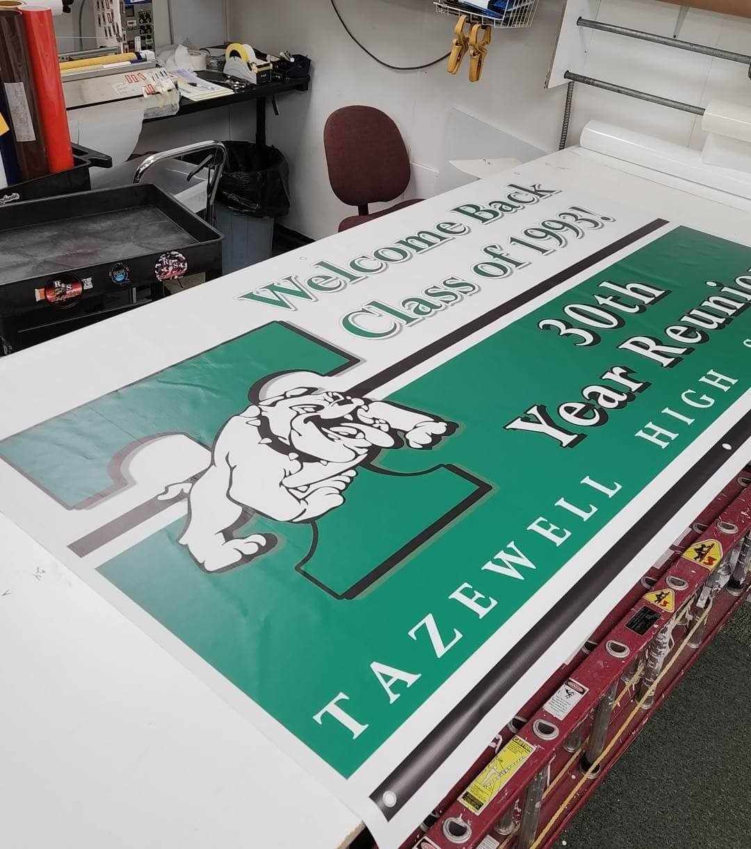 Banners - Custom Banners Made in Tazewell, Virginia - 13 Ounce Full Color Printed Banners