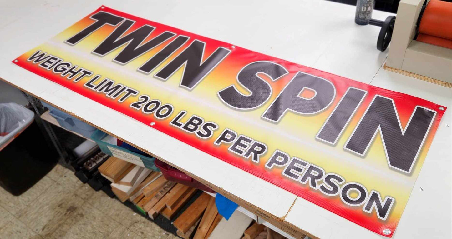 Banners - Custom Banners Made in Tazewell, Virginia - 13 Ounce Full Color Printed Banners