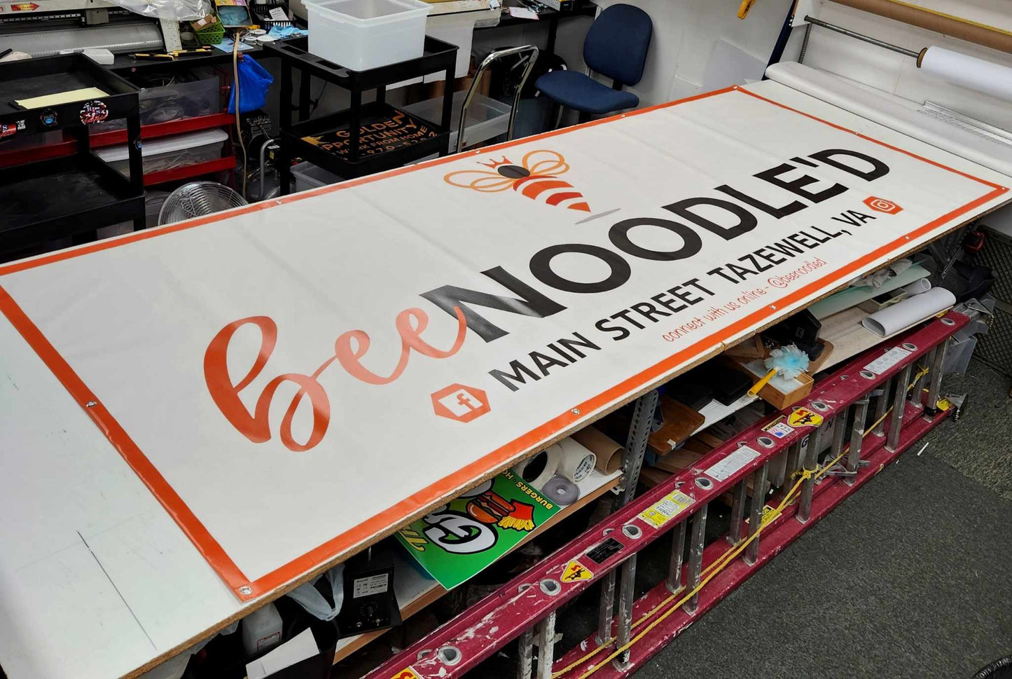 Banners - Custom Banners Made in Tazewell, Virginia - 13 Ounce Full Color Printed Banners