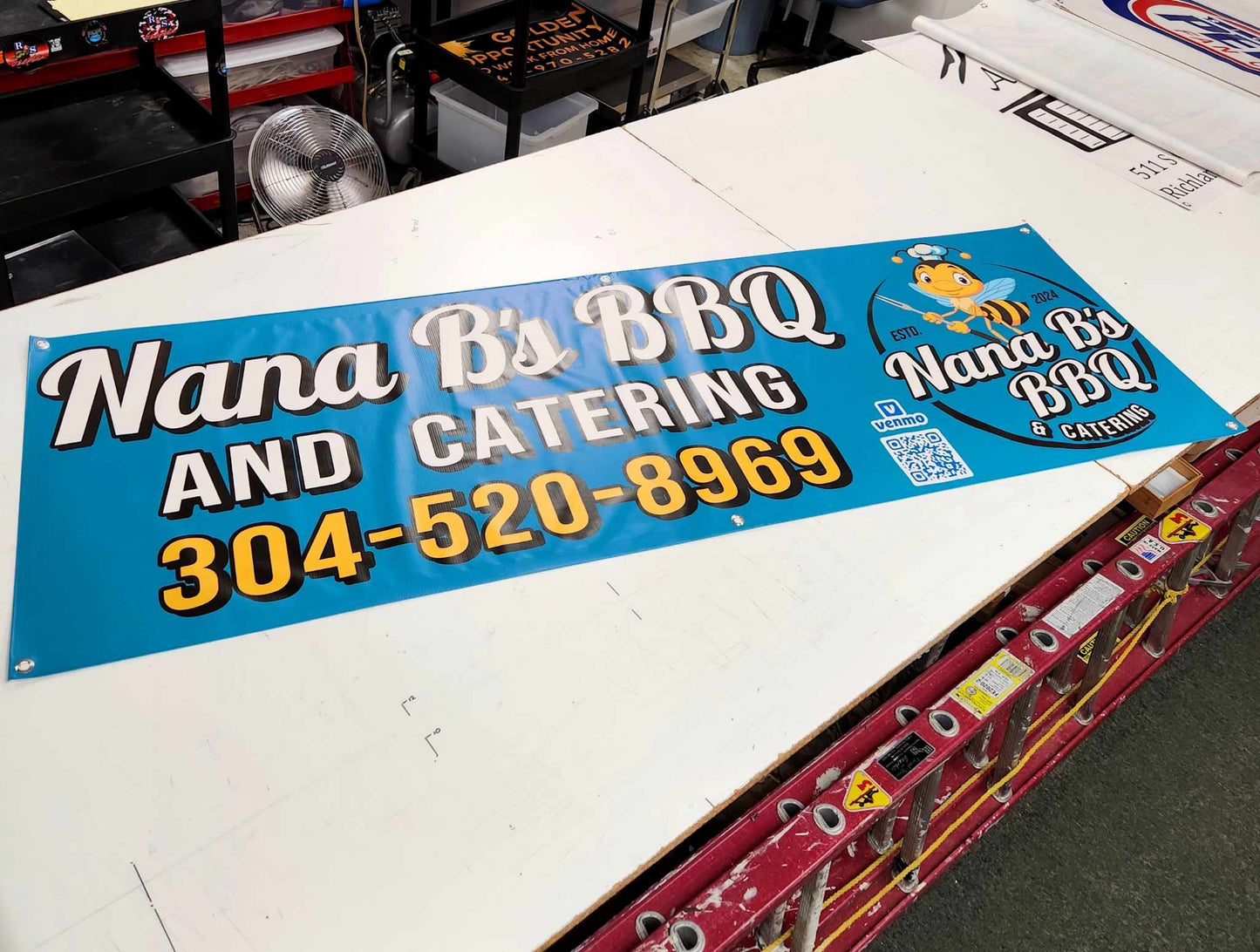 Banners - Custom Banners Made in Tazewell, Virginia - 13 Ounce Full Color Printed Banners