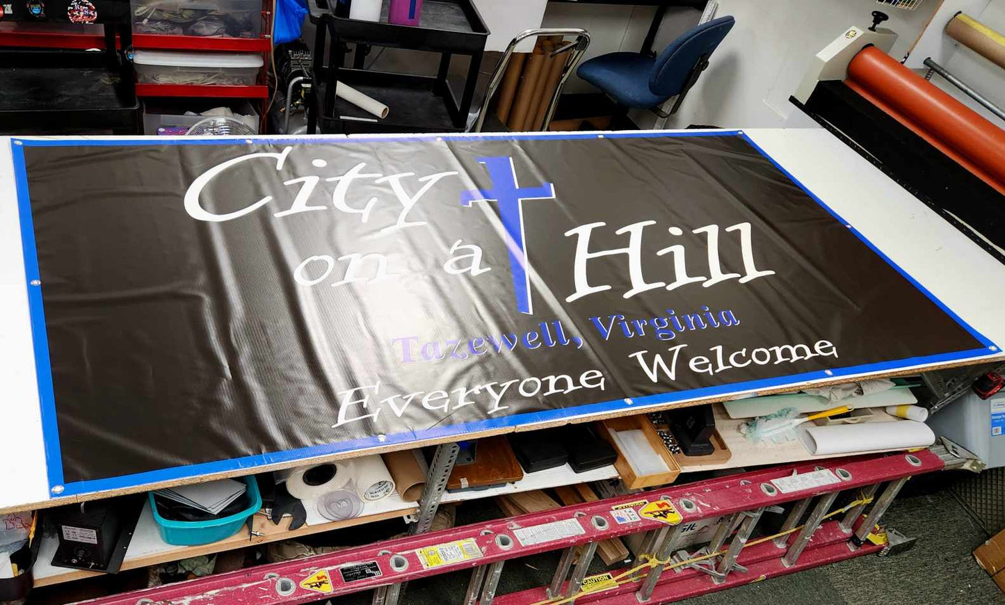 Banners - Custom Banners Made in Tazewell, Virginia - 13 Ounce Full Color Printed Banners