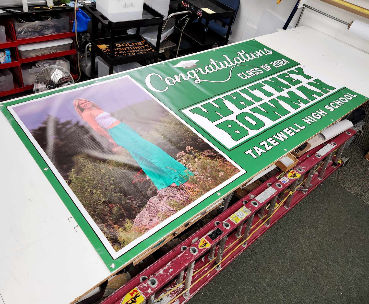 Banners - Custom Banners Made in Tazewell, Virginia - 13 Ounce Full Color Printed Banners