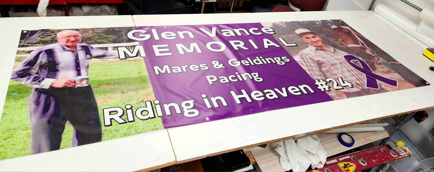 Banners - Custom Banners Made in Tazewell, Virginia - 13 Ounce Full Color Printed Banners