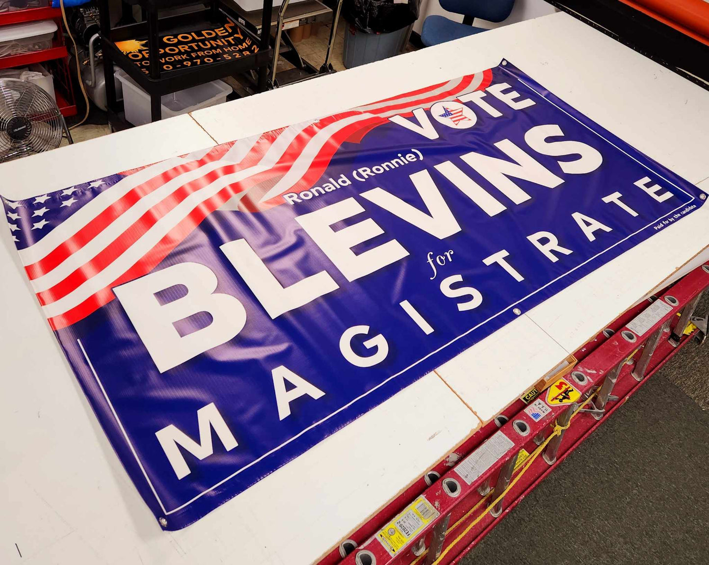 Banners - Custom Banners Made in Tazewell, Virginia - 13 Ounce Full Color Printed Banners