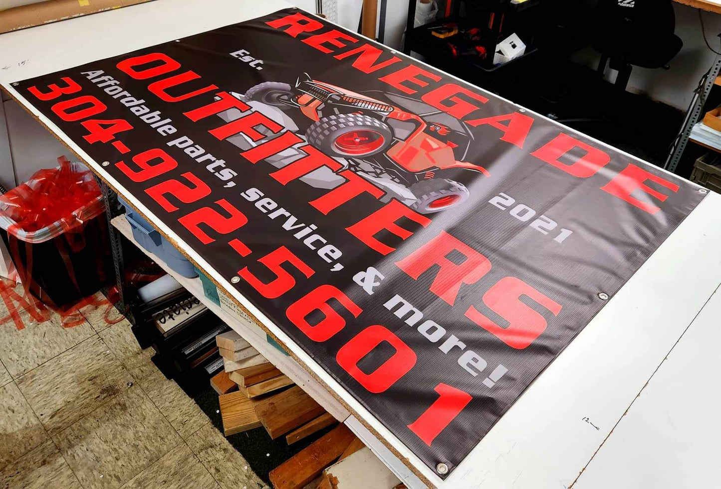 Banners - Custom Banners Made in Tazewell, Virginia - 13 Ounce Full Color Printed Banners