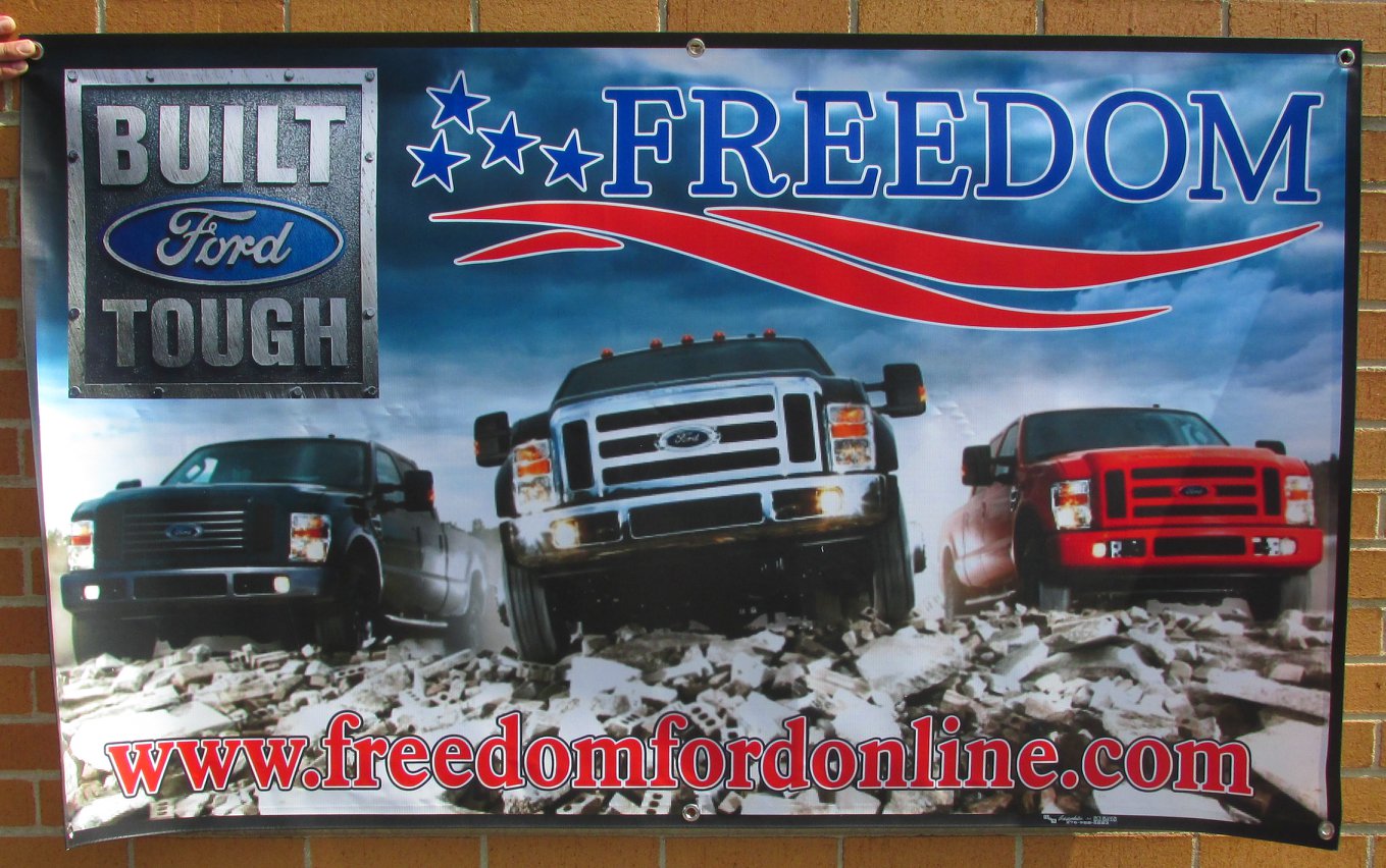 Banners - Custom Banners Made in Tazewell, Virginia - 13 Ounce Full Color Printed Banners - RSGfx.com